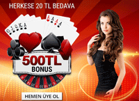 10 000 TL Ho�geldiniz Bonusu al�n!
